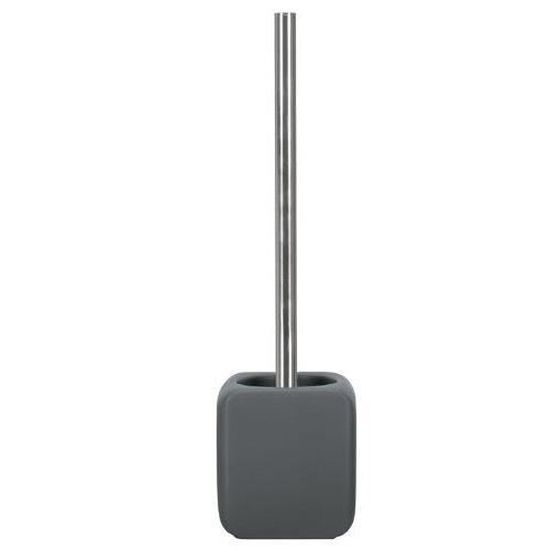 Brosse WC Plastique Anthracite Homéa - Poignée Ergonomique, Poils Robustes Pour Un Nettoyage Efficace