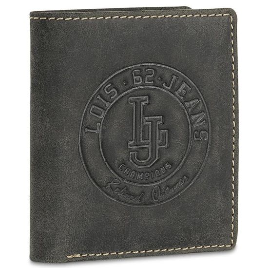 Portefeuille Homme Noir Aspect Cuir - Neuf Sans étiquette - Poche Intérieure - Simili Cuir - Département Homme