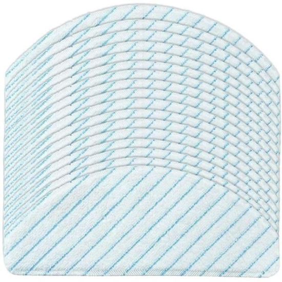 Lot De 4 Chiffons Lavables Pour Robot Aspirateur Ecovacs Deebot N30 / Omni - Microfibre - Compatible