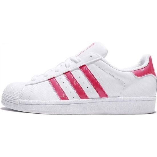 Adidas superstar enfant rose online