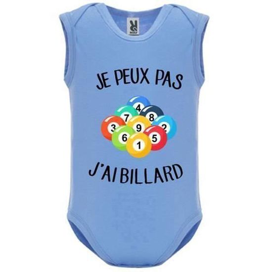 Body Bébé Manches Courtes "J'peux Pas J'ai GR 20" - 100% Coton, Imprimé En France - Taille Selon âge, Thème Randonnée Montagne - 7