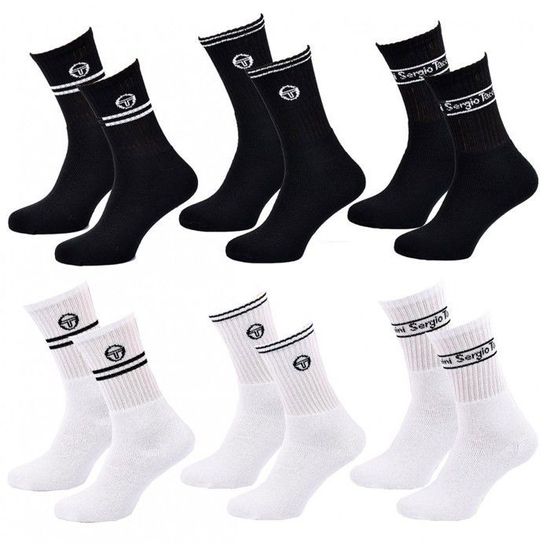 Chaussettes de tennis SERGIO TACCHINI - Lot de 6 paires 0832 Pack de 6 paires 0832