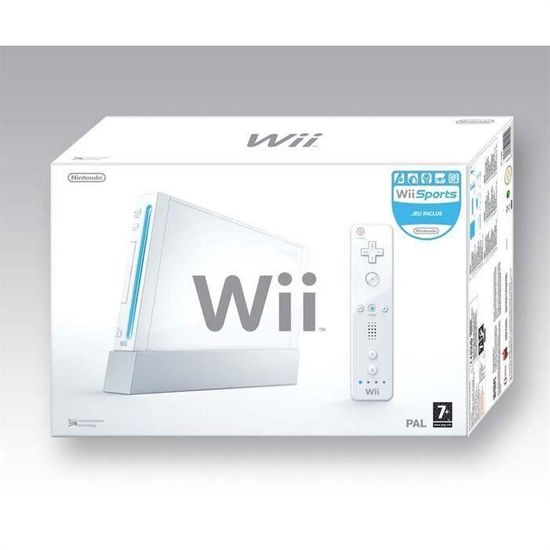 Console Wii Family Edition - Nintendo - Pack avec Wii Party et Wii
