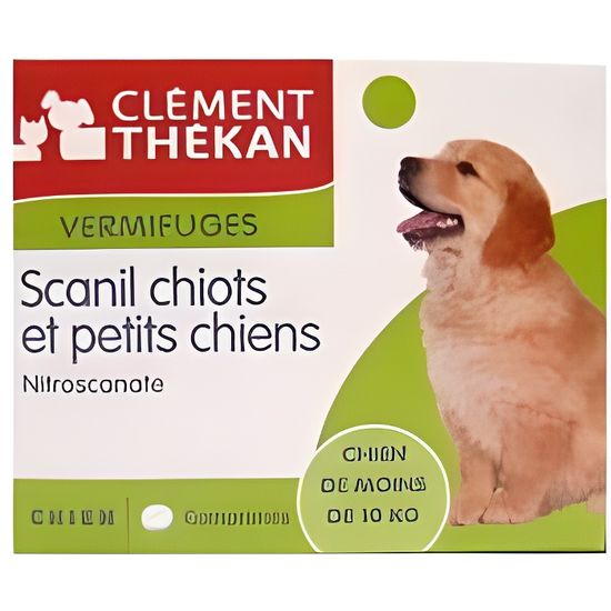 Scanil vermifuge chiots et petits chiens Cdiscount