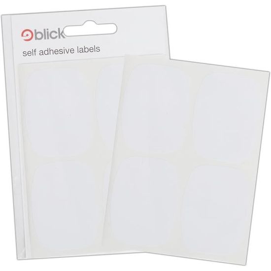 500 Étiquettes Autocollantes Pour Bijoux - 60x12 Mm Vierges, Adhésives - Pour Prix Et Identification