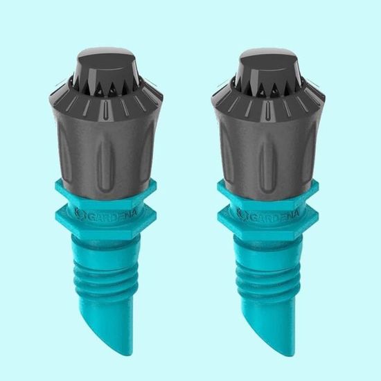 Gardena Micro-Drip-System - Buse De Pulvérisation 6 En 1, 2 Pièces