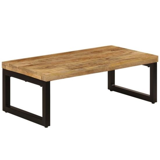 Table Basse Design Avec Panier De Rangement Tissu - Plateau MDF Chêne Naturel 60x60 Cm, Pieds Métal Réglables - Capacité 30 Kg, Style Scandinave