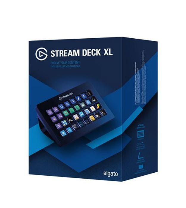 Panneau de contrôle streaming - ELGATO - Stream Deck XL - 32 touches LCD personnalisables - USB-C - Intégration OBS/Twitch