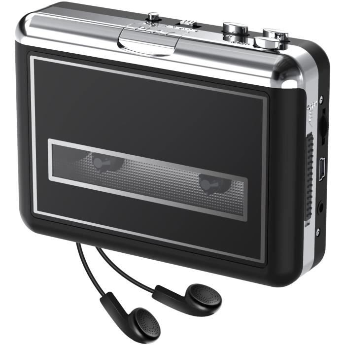 Audiolava lecteur cassette portable - convertit les cassettes en format  mp3[7] - Cdiscount TV Son Photo
