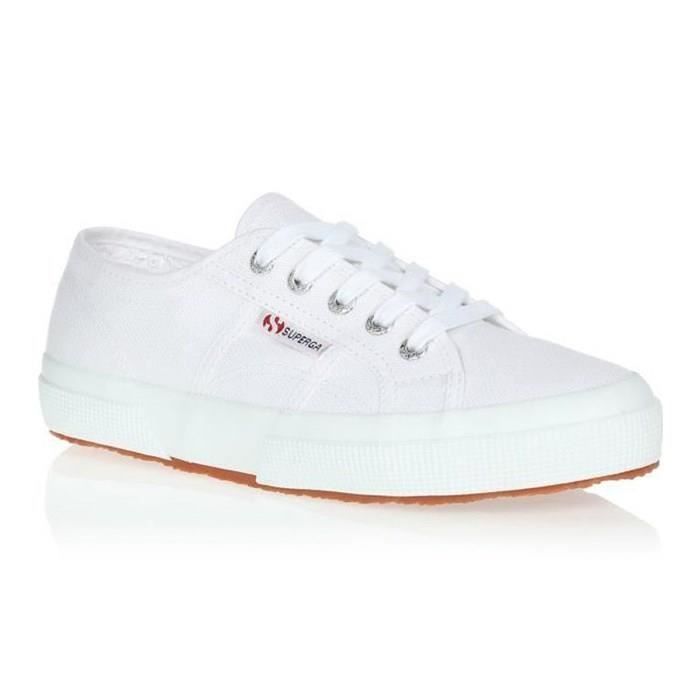 Superga Baskets En Textile Blanc