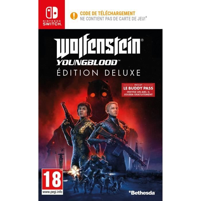 Bethesda Wolfenstein II: Youngblood Deluxe Edition Jeu Switch À Télécharger