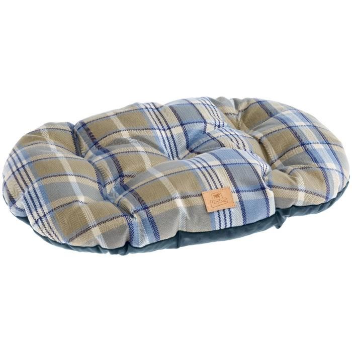 FERPLAST Coussin Scott 89 - 85x55 cm - Bleu - Pour chien et chat FERPLAST Coussin Scott 89 - 85x55 cm - Bleu - Pour chien et chat