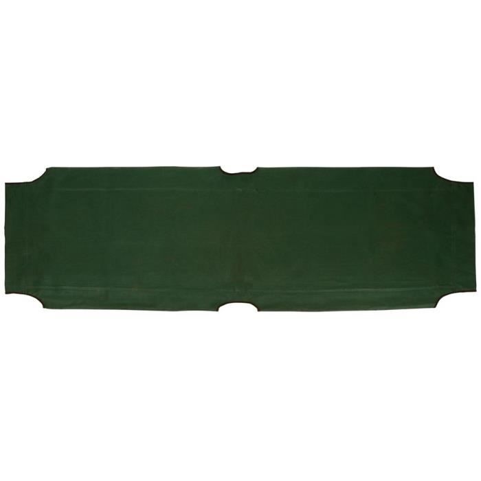 Abbey lit de camping en tissu 21CE polyester vert