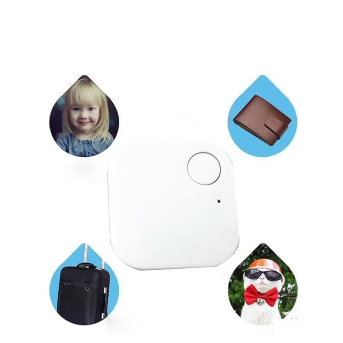 Smart Tag Finder Traceur Bluetooth Enfant pour animaux de compagnie GPS Locator Alarme Portefeuille Key Tracker