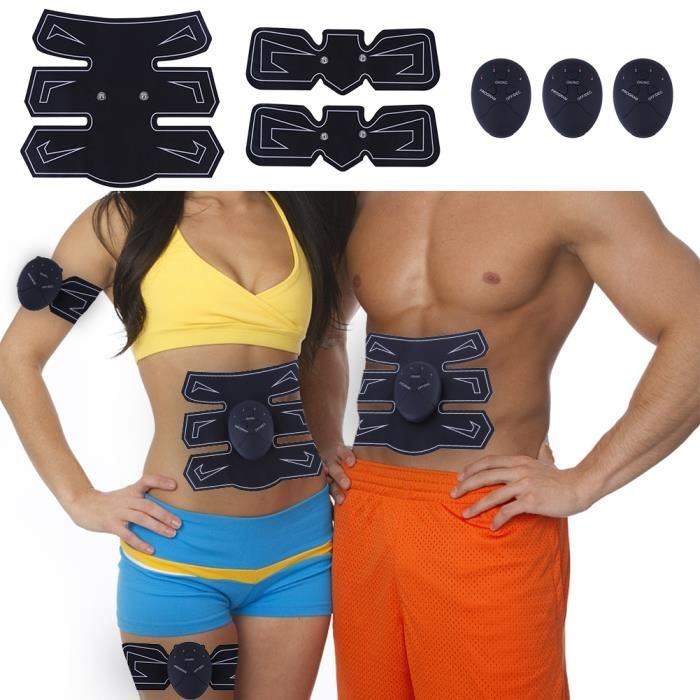 entraîneur de muscle abdominal autocollant de muscle de ventre ceinture de formation de formateur abdominal