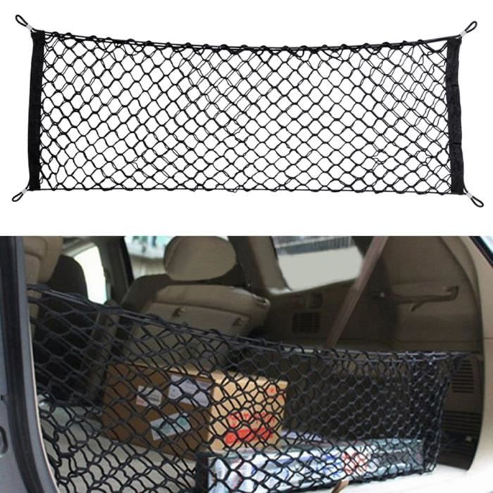 90CM*40cm Filet de Coffre Charge Bagage Cargaison pour SUV Voiture Automobile