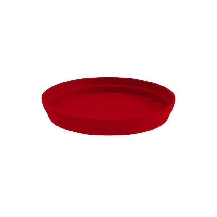 Soucoupe Toscane Pop rouge O 40 cm