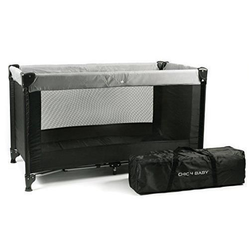 CHIC 4 BABY CHIC 4BABY 34590Lit de voyage Basic, noir - 4054353345901