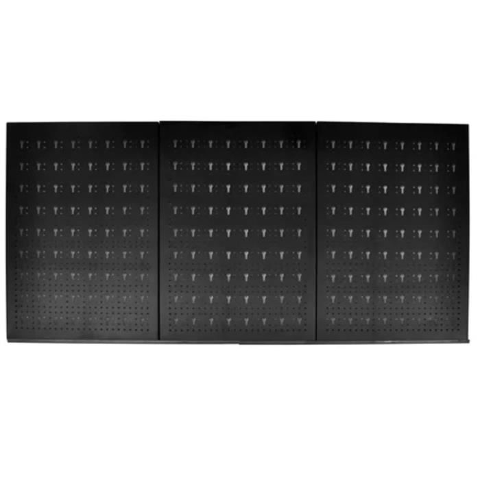 Lot de 3 panneaux muraux perforés