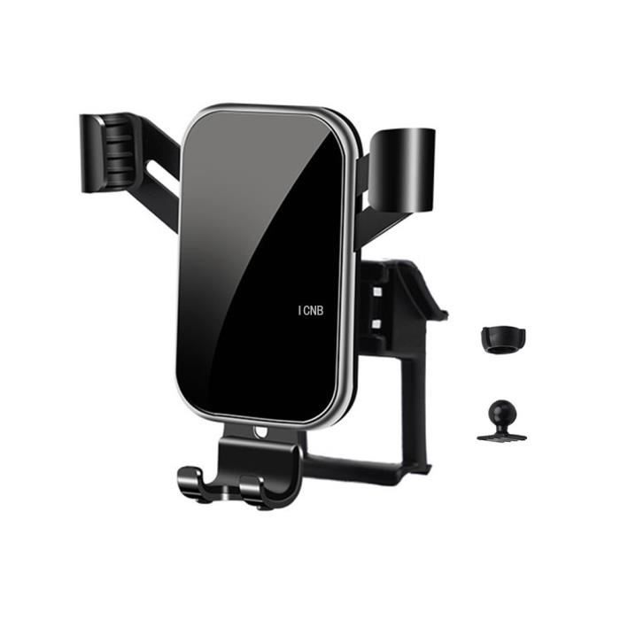 Supports voiture,Pour Toyota RAV4 2019 2020 XA50 téléphone portable GPS support accessoires - Type Black #B