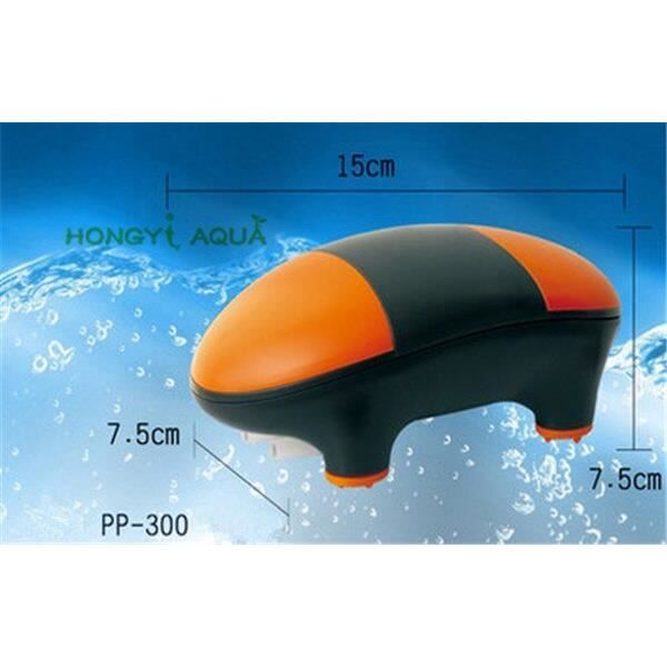 Aquarium,Atman pompe à oxygène pour aquarium 1 pièce aérateur,pompe à air ultra silencieuse,aquarium,pompe à - Type PP 300 - S