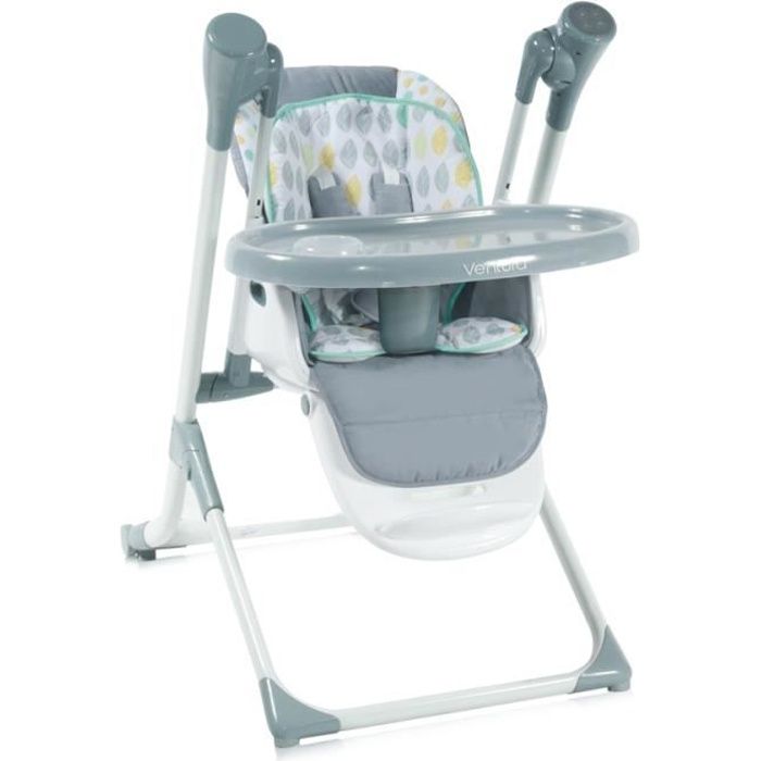 Chaise Haute évolutive balancelle  VENTURA Gris