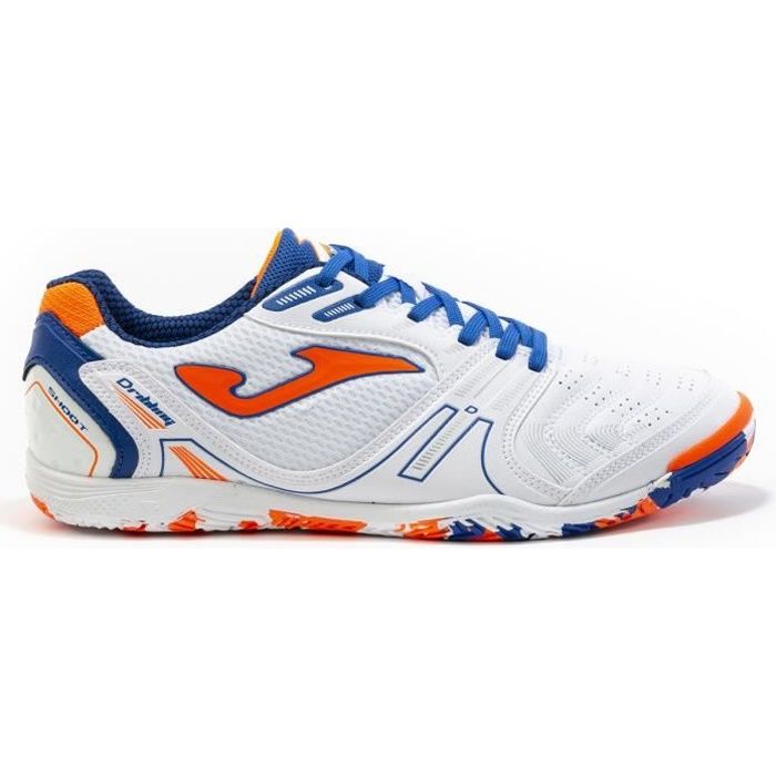 Chaussures de football Joma Dribling Indoor 2002 - blanc/bleu royal - 43,5