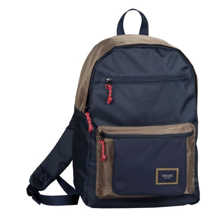 TOM TAILOR Trenton Backpack M Mixed Blue [122374] -  sac à dos sac a dos
