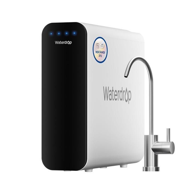 Waterdrop TSU 001 μm Ultra-filtration Sous Évier Système de Filtre à Eau Haute Capacité en 3 Étapes Panneau Intelligent