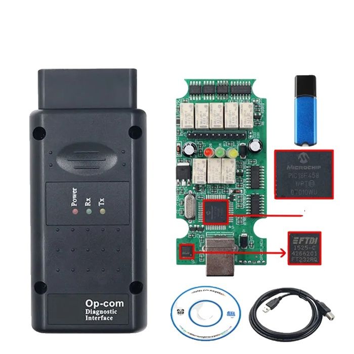 Opcom V2021, Mise à jour Flash, Scanner de diagnostic automobile ...