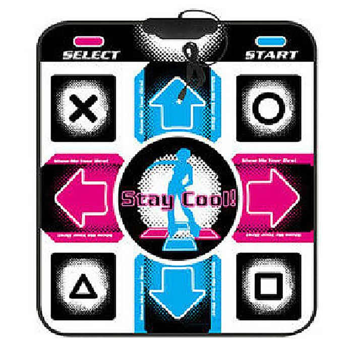 Tapis De Danse USB Antidérapant - 92x82 Cm Pour PC, Ordinateur Portable, Jeux Vidéo - Fitness Et Divertissement Interactif
