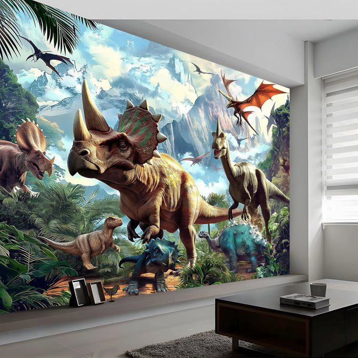 Papier Peint Panoramique Dinosaure