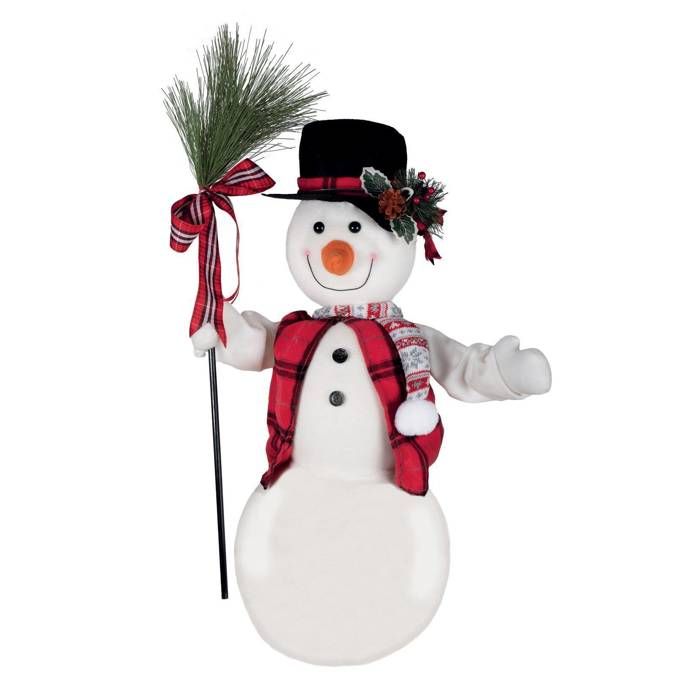Automate Bonhomme de Neige - PTIT CLOWN - 60 cm - Animé - Sonore - Décoration de fête