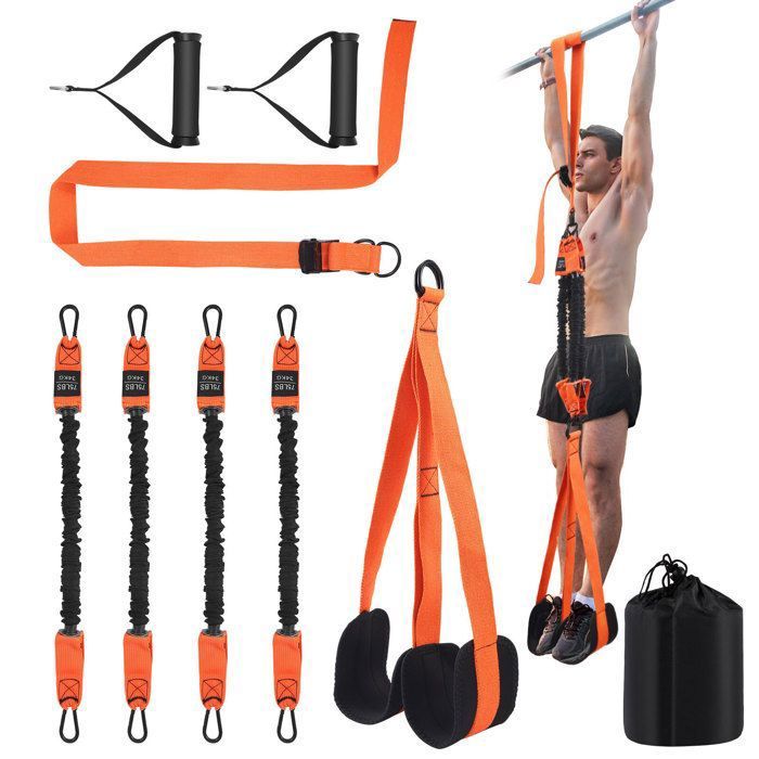 Elastique Musculation Traction Fitness Réglable Bandes de résistance Musculation pour