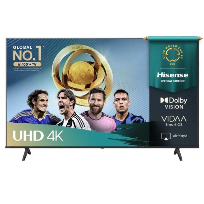 Hisense 43A69Q Smart TV LED 4K Ultra HD 43 pollici Dolby Vision VIDAA