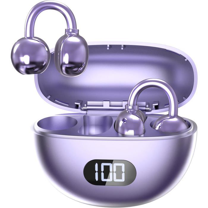 Écouteur Sans Fil Bluetooth 5.1 Avec étui De Chargement Black | Leroy