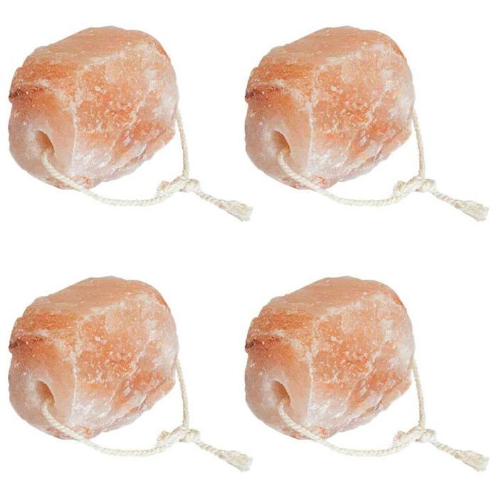 Comparer les prix de Pierre à lécher au sel de lHimalaya - vidaXL - Lot de 4 - Forme cylindrique - 9.5 kg - Rose - Pour extérieur