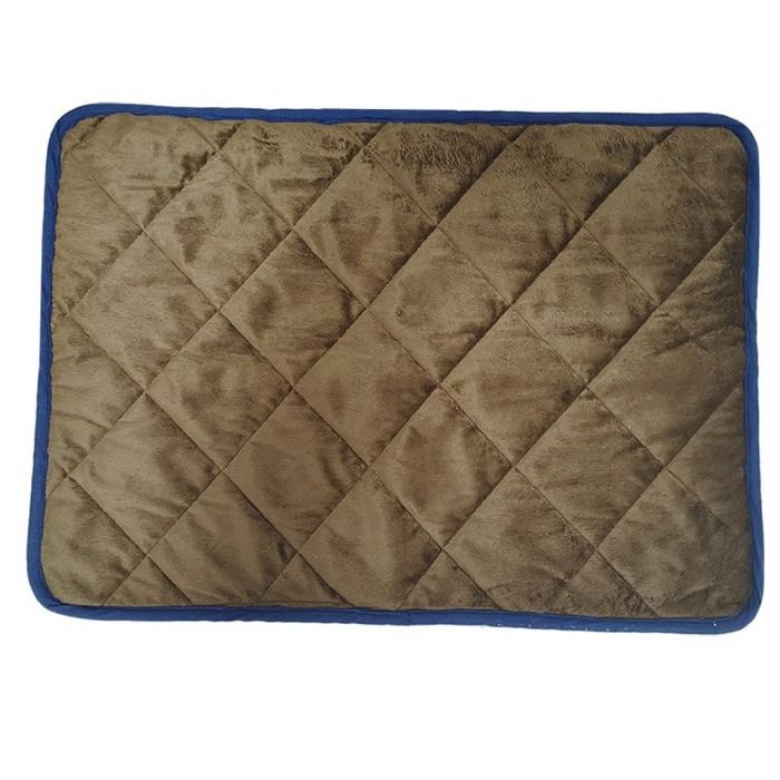 Tapis de lit chauffant pour chien et chat 60x90cm thermique lavable chaud Label