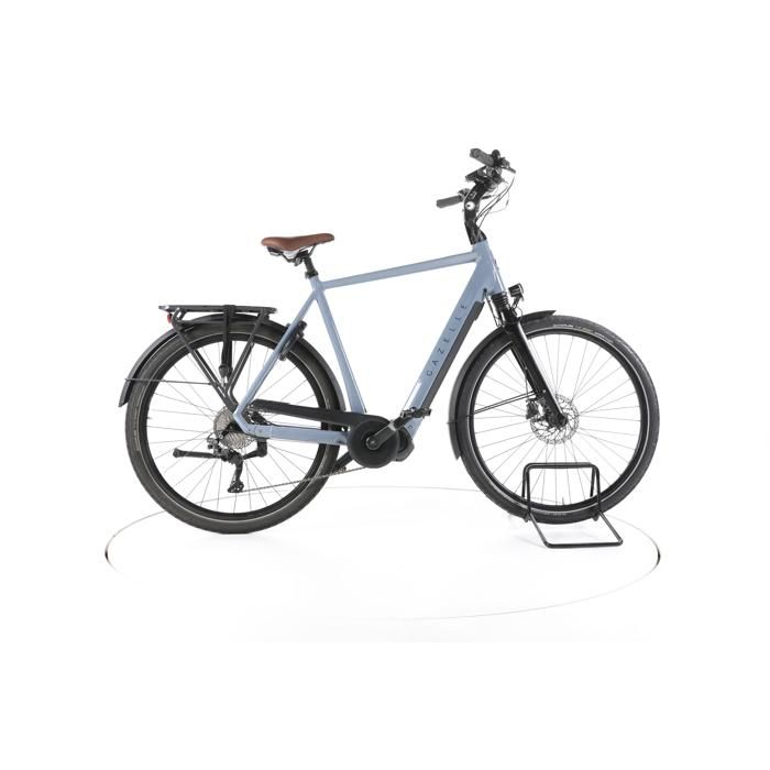 Vélo électrique - Gazelle Chamonix T10 HMS - bleu - Vélo électrique de trekking - Shimano 630 Wh Reconditionné - Gazelle