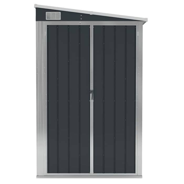 En PromotionAbri de jardin Moderne - ABOTT@ abri de rangement/Armoire haut - mural Anthracite 118x194x178cm Acier B3920512