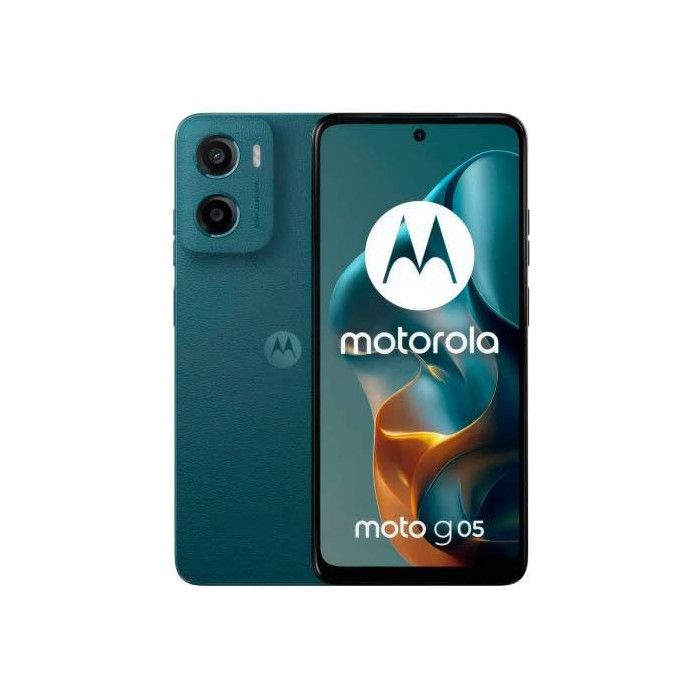 Motorola Moto G05 Smartphone 4G 6.67 HD+ 90Hz 4/128GB Android 15 50MP 5200mAh IP54 Atlantic Deep