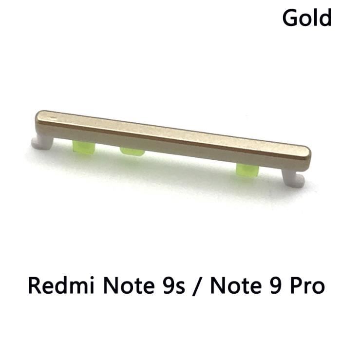 Boutons latéraux flexibles Volume d'alimentation Xiaomi Redmi Note 11