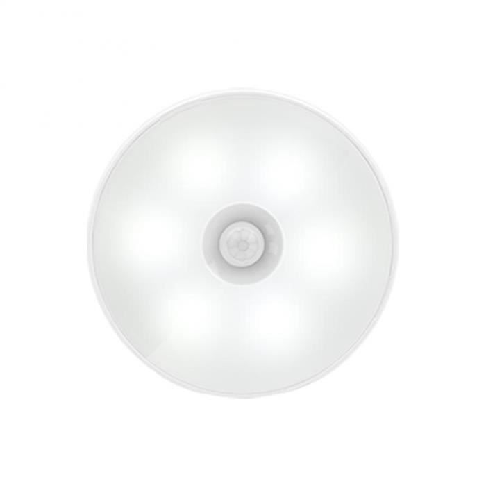 Blanc - lampe LED avec capteur de mouvement PIR, Rechargeable par USB