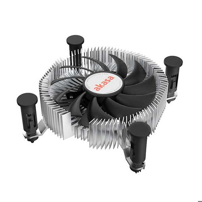 Akasa AK CC6601EP01 système de refroidissement d'ordinateur Processeur Dissipateur thermiqueRadiateur 7 5 cm Aluminium 1 pièce Neuf - vue 3