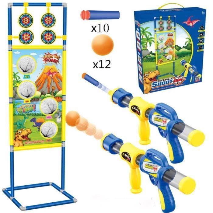 Jeu de Tir - ZGEER - Cibles Mobiles Enfant - 22 Balles en Mousse
