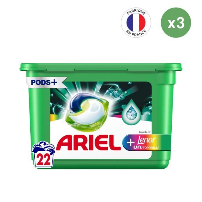ARIEL All in One Pods +Lenor Unstoppables, detergent automat de rufe