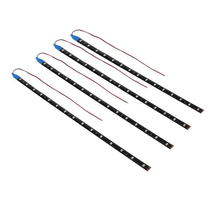 30cm Doux Article Automobile Voiture Bande LED lumière rouge Lampe DRL