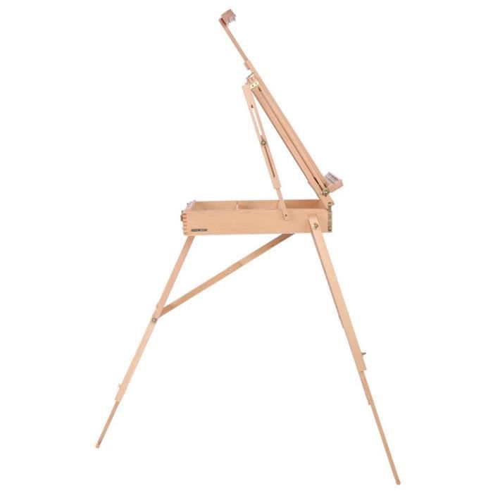 Tableau Peinture En Bois Chevalet Boite De Croquis Portable