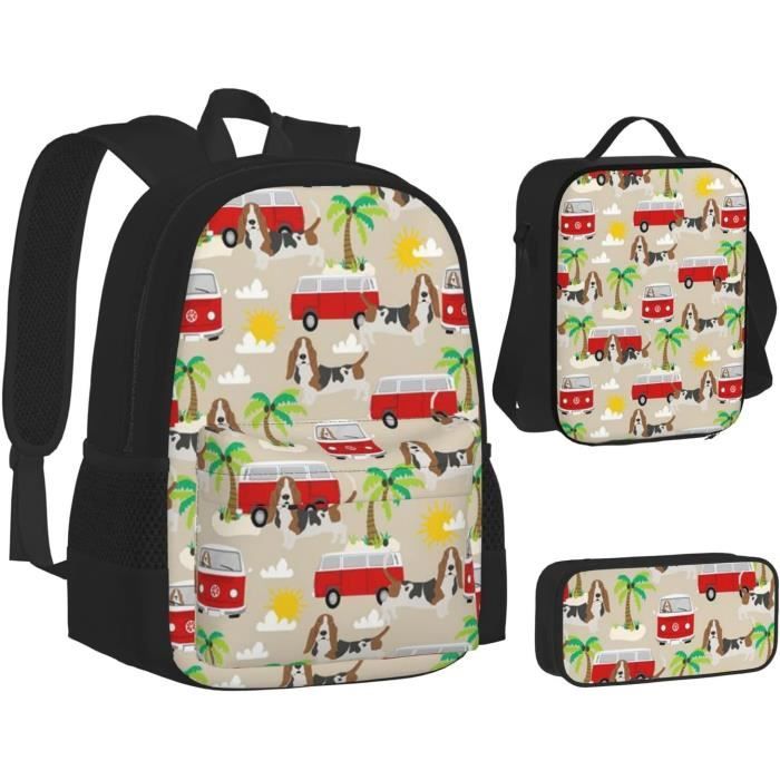 Pat' Patrouille Sac à Déjeuner Aventure Rouge Pour Enfant