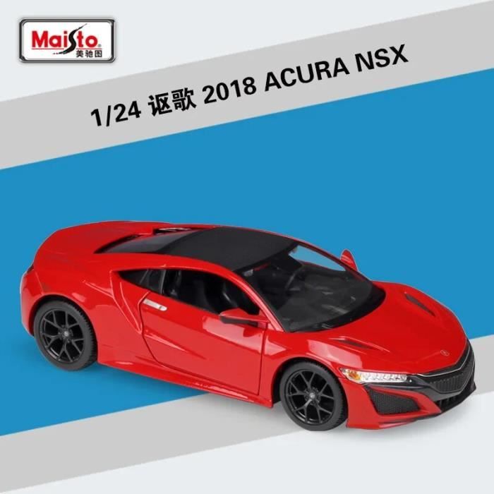 ACURA NSX 2018 Maisto voiture ACURA NSX 1 24 2018 Mod le de